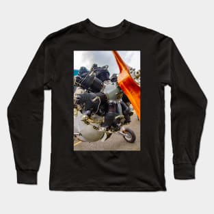 Radial Engine Plane Long Sleeve T-Shirt